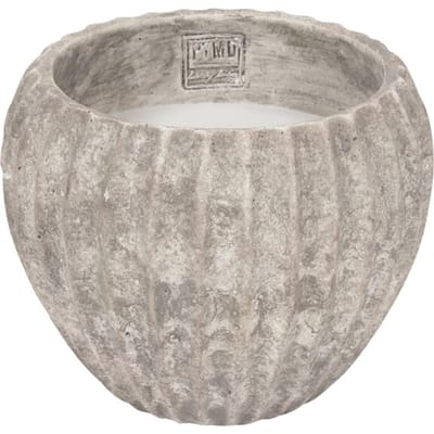 PTMD - Kaars Yasmeene - Beige - 20x20x16cm