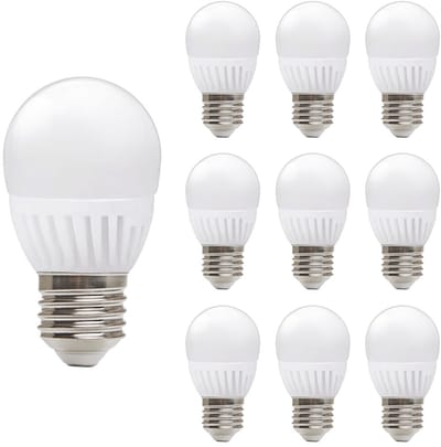 Kobi Premium LED Lamp E27 - 9W - 900lm - 3000K Warm Wit - 230V - Ø45mm - Voor Woonkamer, Hal of Plafondarmatuur - 10 stuks