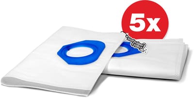 5x Stofzuigerzakken geschikt voor Nilfisk GM80, GM90, GS80, GS90, GD90, GA70, G90 etc. - Hoge Kwaliteit stofzuigerzakken