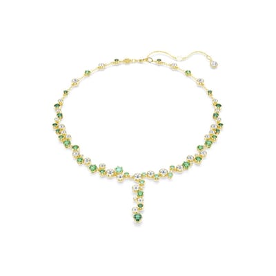 Swarovski Constella Elegante Groene Zirconia Ketting Unisex ketting Meerkleurig 5722474 Box (Random Color) beige