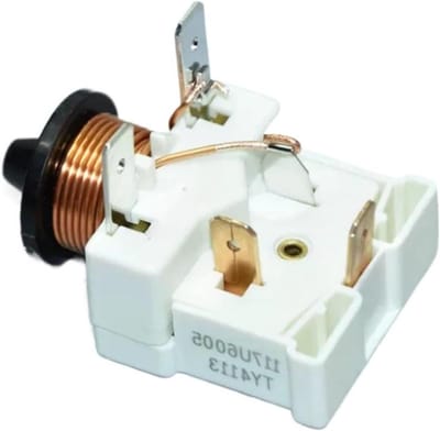 Startrelais Koelkastcompressor - Koelkast Starter - Koelkast Reparatie - Duurzaam en Slijtvast - 200 Gram - Zwart