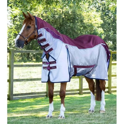 Paardenvliegendeken met surcingles Premier Equine Buster Stay-Dry Super Lite