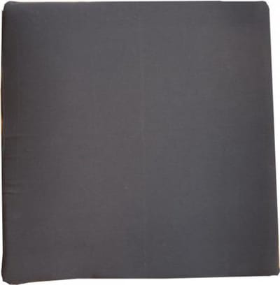 Meditatiemat hoes antraciet - 65x65x5 - Katoen - Antraciet - Biologisch