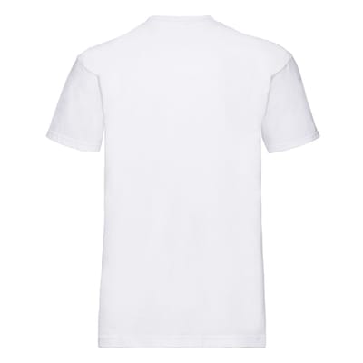 Fruit of the Loom Heren Super Premium Effen T-Shirt (Wit)