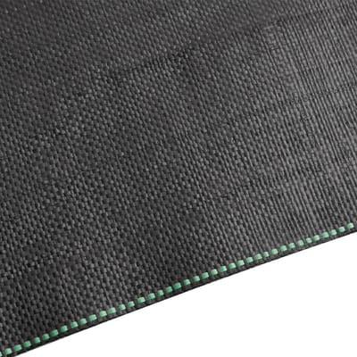 Worteldoek - Anti-worteldoek Gronddoek - Onkruid Vrij Houden - Waterdoorlatend Materiaal - 1.5x50 m - Zwart