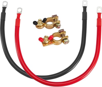 Batterijkabel 25 mm² 3 AWG 50cm voor auto, vrachtwagen en motorfiets