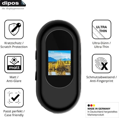 dipos – 4x Matte Beschermfolie geschikt voor Nisanmoon SD10 | Krasbestendige & antireflecterende Screenprotector Ultra-Thin