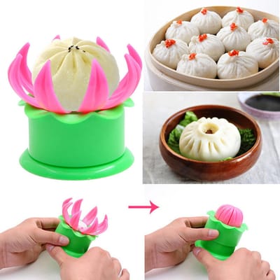 Ravioli Taart Gestoomde Gevulde Broodje Dumpling Maker Vorm Gereedschap Chinese Baozi Maker Banketbakkerij Gereedschap voor Keuken Maker Vorm Benodigdheden green