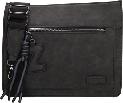 Zebra Trends Rosalyn Schoudertas - Crossbody - Dames - Bag Charm - Zwart