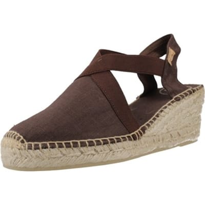 Veganistische espadrille met middelhoge sleehak | TER