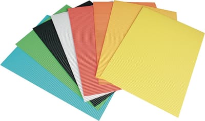 Stylex Hobbyblok Golfkarton A4 8 Vellen