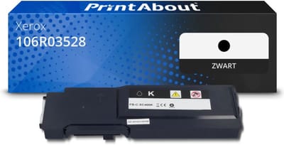 PrintAbout huismerk Toner 106R03528 Zwart Geschikt voor Xerox