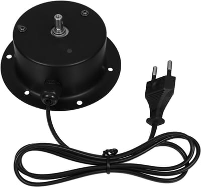 Spiegelbaldraaimotor – Stille Discoverlichting Draaiende Motor voor Spiegelballen – 220 V – 3 W – 11 x 11 x 4 cm