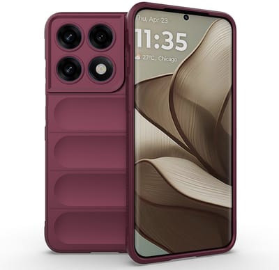 MobyDefend Hoesje - Geschikt voor Motorola Edge 70 Pro - TPU Gripcase - Donkerpaars