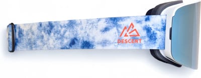 DESCENT Goggle - Skibril - The Cloud - Denim - Light Blue - Skibril met magnetisch verwisselbare lens, hard case & extra lens