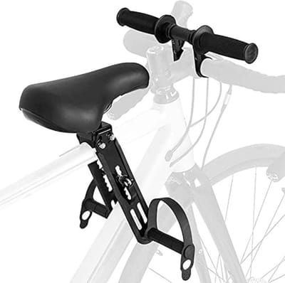 WNHB® Afneembaar kinderfietszadel met stuur - veilig fietsstoeltje voor mountainbike - eenvoudig te monteren