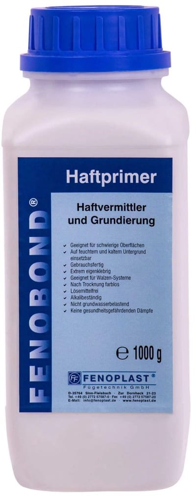 Primer, hechtprimer, kunststof primer, 1000 g PE-fles