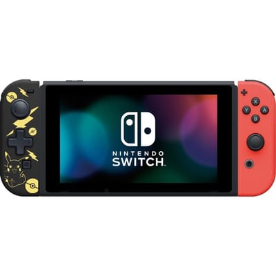 Hori Officieel licensed D-Pad Controller - Officieel Gelicenseerd - Geschikt voor Nintendo Switch - Pikachu Zwart/Goud design