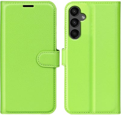 Coverup Hoesje - Geschikt voor Samsung Galaxy A15 Hoesje - Coverup Book Case - Groen