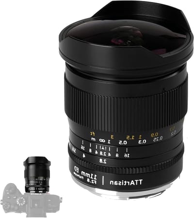 11mm F2.8 Camera Lens Full Frame Fisheye voor Sony E Mount Camera's zoals A7 A7II A7R A7RII A7S A7SII A6500 A6300 A6000 A5100 A500 - Hoge kwaliteit, groothoek, veelzijdig gebruik