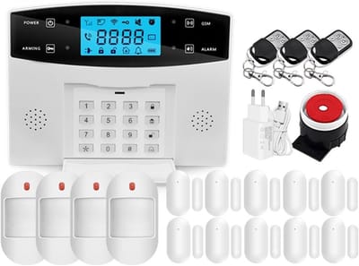 Alarmsysteem - Home Security - Huis Beveiligen - App Bediening - 99 Zones - Optie F