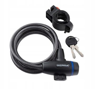 Gerda FLEX 1200/8S Fietsketting 120cm 8mm met Beugel