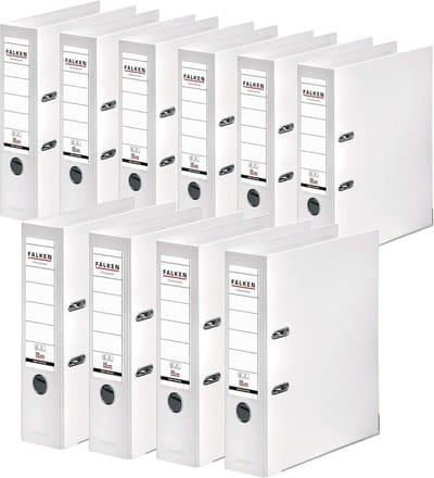 Premium Kunststof Ringmappen voor A4 Documenten - 8 cm Breed