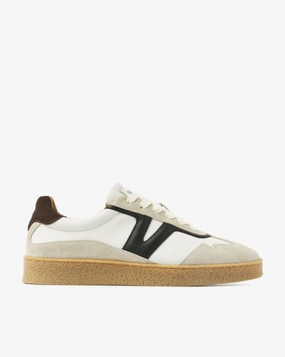 VIA VAI Zane Dexter Sneakers Heren - Leer,Su�de - Zwart