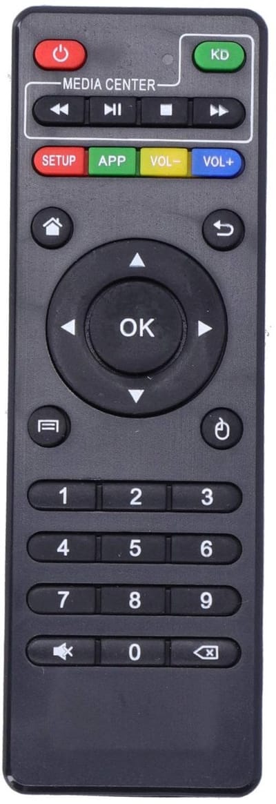 Dailygoody - Controller Afstandsbediening Vervanging - Portable TV Box - Eenvoudig in gebruik - Compact - IR Afstandsbediening - Geschikt voor Android.