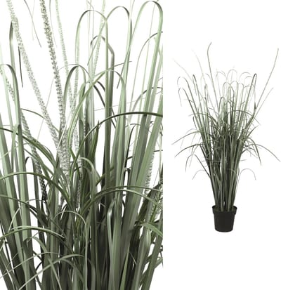 PTMD Kunstplant Leaves Groen Gras plant