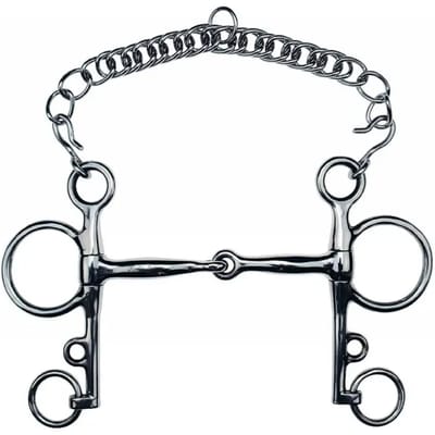 Pelham voor gebroken paard Feeling