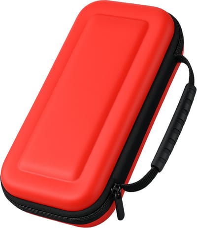 Hoesje Geschikt voor Nintendo Switch 2 Hoes Bescherm Case Hardcover - Hoes Geschikt voor Nintendo Switch 2 Case - Rood