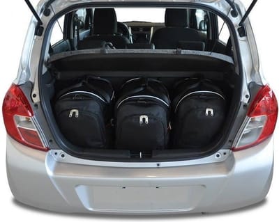 SUZUKI CELERIO 2014+ 3-delig Reistassen op maat Auto Interieur Kofferbak Organizer Accessoires