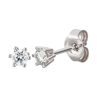 Orolino Ohrringe Gold 750 mit 2x Brillant zus. 0,25 ct.