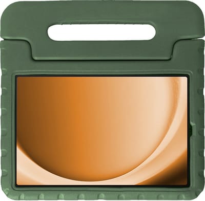 Hoesje - Geschikt voor Samsung Galaxy Tab A9 Plus - Kinderhoes Shockproof Bumper - Kidsproof Case - Tablet Hoes - Kinder Hoes Cover - Donkergroen
