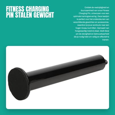 Dailygoods- Gewichtspinnen van roestvrij staal - Laadpin - Fitness Accessoire - Kabelpulley Systeem - Dumbbell Ondersteuning - Afmetingen 20x220mm/20x320mm/48x320mm