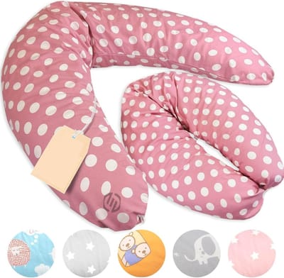 Equivera Zijslaapkussen Volwassenen - Zijslaapkussen - Lichaamskussen Zijslaper - Zijslaap Kussen Volwassenen - Zwangerschapskussen - Voedingskussen - Borstvoedingskussen - Body Pillow - Voor een comfortabele nachtrust!