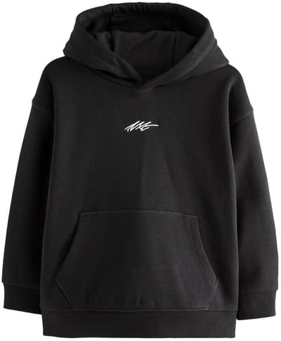 Next - Jongens - Overheadhoodie - Zwart