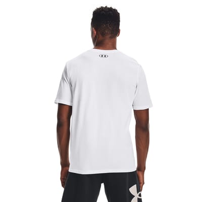 Under Armour Heren Sportstyle T-shirt met korte mouwen (Wit, Zwart)