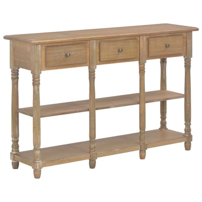Vidaxl Console Tafel, 110X30X76 Cm, Materiaal Houtvezelplaat