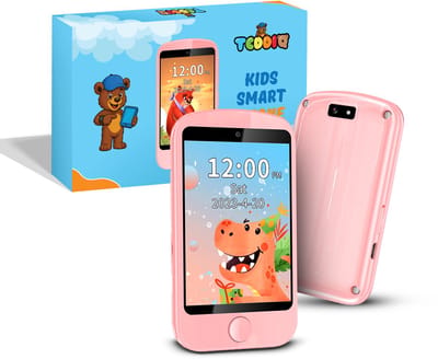 TeddiQ Smartphone - 4G Smartphone - GPS Navigatie - Speelgoed Telefoon - Kindertelefoon - Kinder Smartphone - Videobellen - Roze