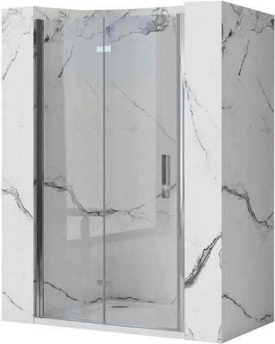Rea Molier - Douchedeur - Chroom - 90 - 2,3X90X190Cm