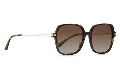 Jackie L Cannes ZO-0255B bruin-gloss - bruin dégradé polarised TAC – UV400