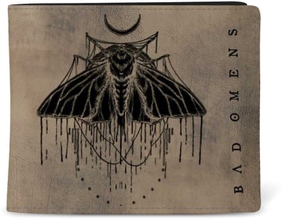 Rocksax Bad Omens - Moth Portemonnee - Bruin