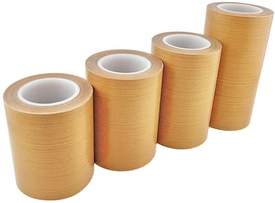 Plakband, 100mm x 10m Hittebestendig Teflon Tape, voor Vacuümapparaat, Handverzegeling, Impulsverzegeling
