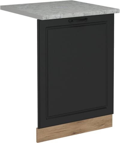 Vicco R-Line Vaatwasserfrontpaneel – 60 cm, WB Marmer Antraciet landhuis