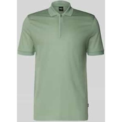 regular fit poloshirt van mix van katoen en lyocell model 'H-PARAS 70'