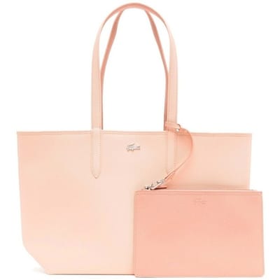 LACOSTE schoudertas shopper Anna Shopping Bag Miami Angie zalmroze