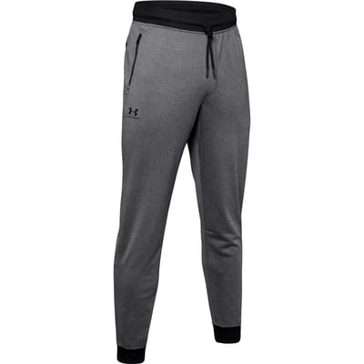 Under Armour SPORTSTYLE TRICOT JOGGER Heren Sportbroek - Grijs/Zwart