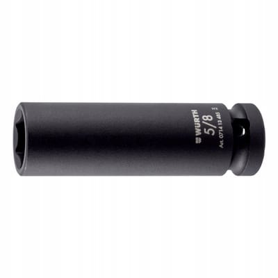 Würth Slagdopp 1/2" 5/8" Zeskant Lang Zwart Sterk